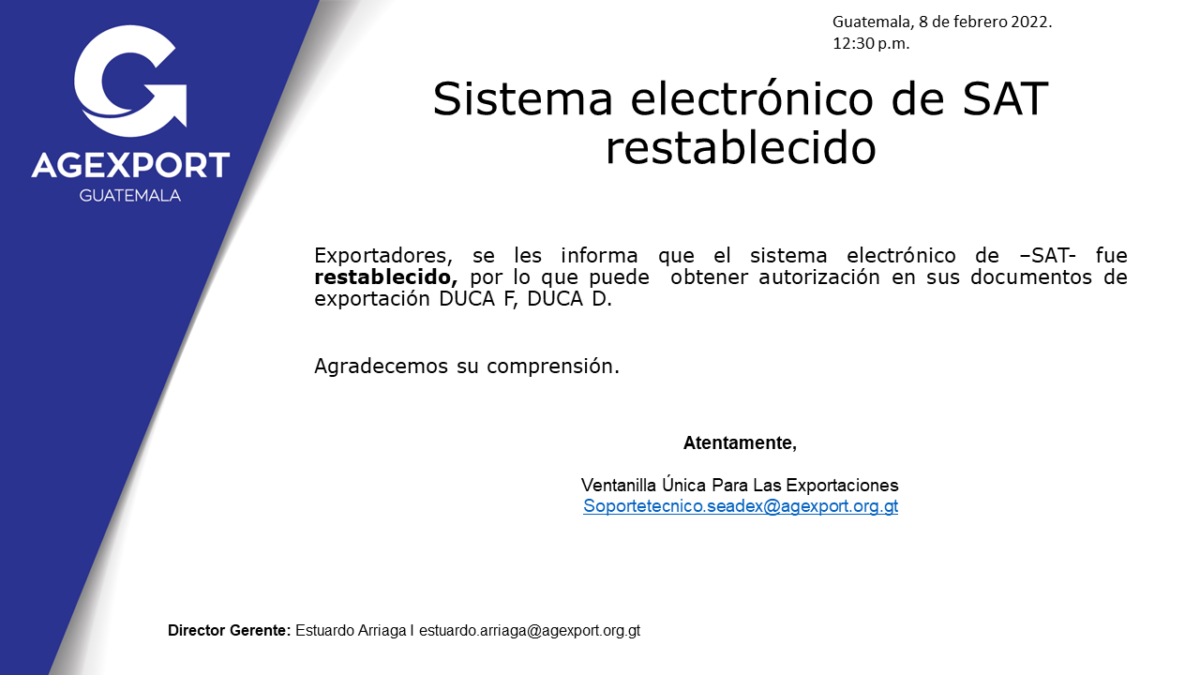 SISTEMA ELECTRONICO DE BANCO GYT CONTINENTAL PRESENTA INESTABILIDAD VUPE