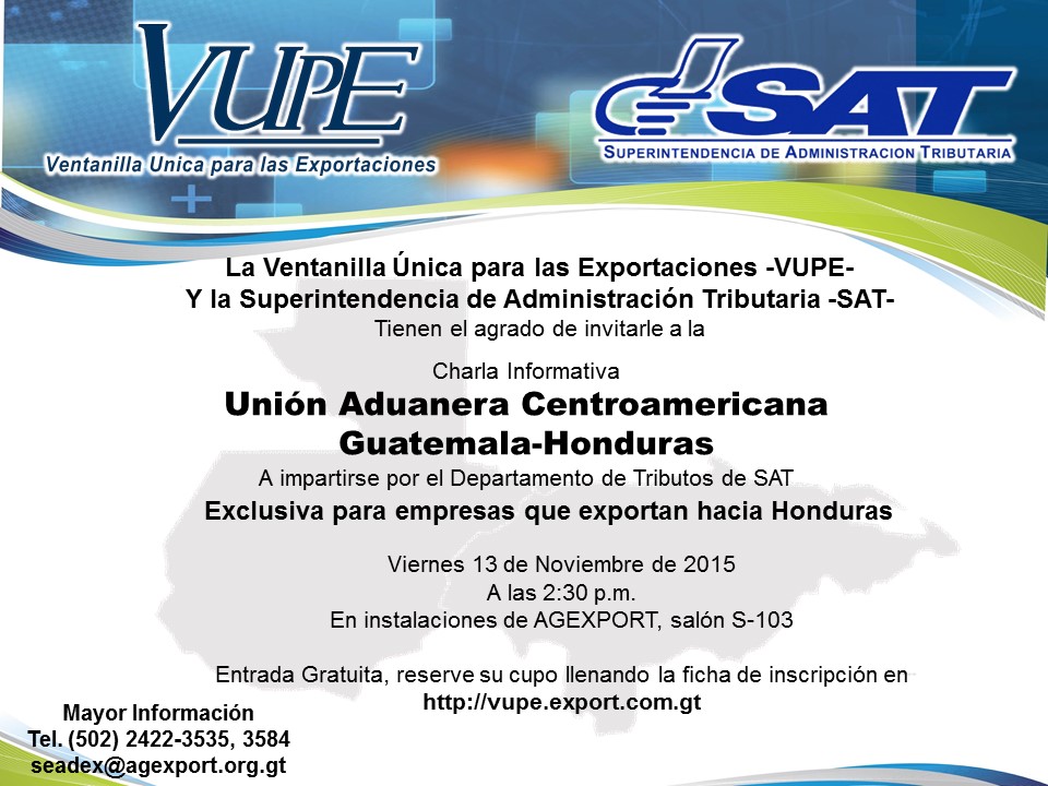 CharlaXInformativaXUnionXAduaneraXGuatemala-Honduras