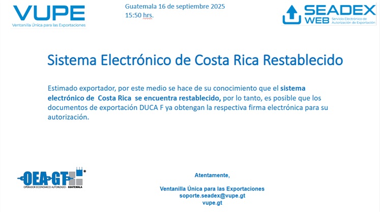 Restablecido CR
